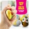 Easter Egg Squishy Painting Kit - Arts & Crafts for Girls and Boys - Kids Art Activities - Craft Gift for Kid Ages 6 7 8 9 10 Year Old Girl Gifts - Decorate 6 Slow Rising Squishies